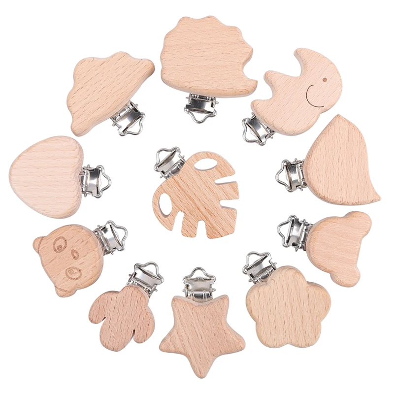 1PC Baby Pacifier Clips Cartoon Wooden Soother Clip Nursing Accessories Diy Dummy Pacifier Chains Clip Chain Wooden Baby Teether
1PC Baby Pacifier Clips Cartoon Wooden Soother Clip Nursing Accessories Diy Dummy Pacifier Chains Clip Chain Wooden Baby Teether