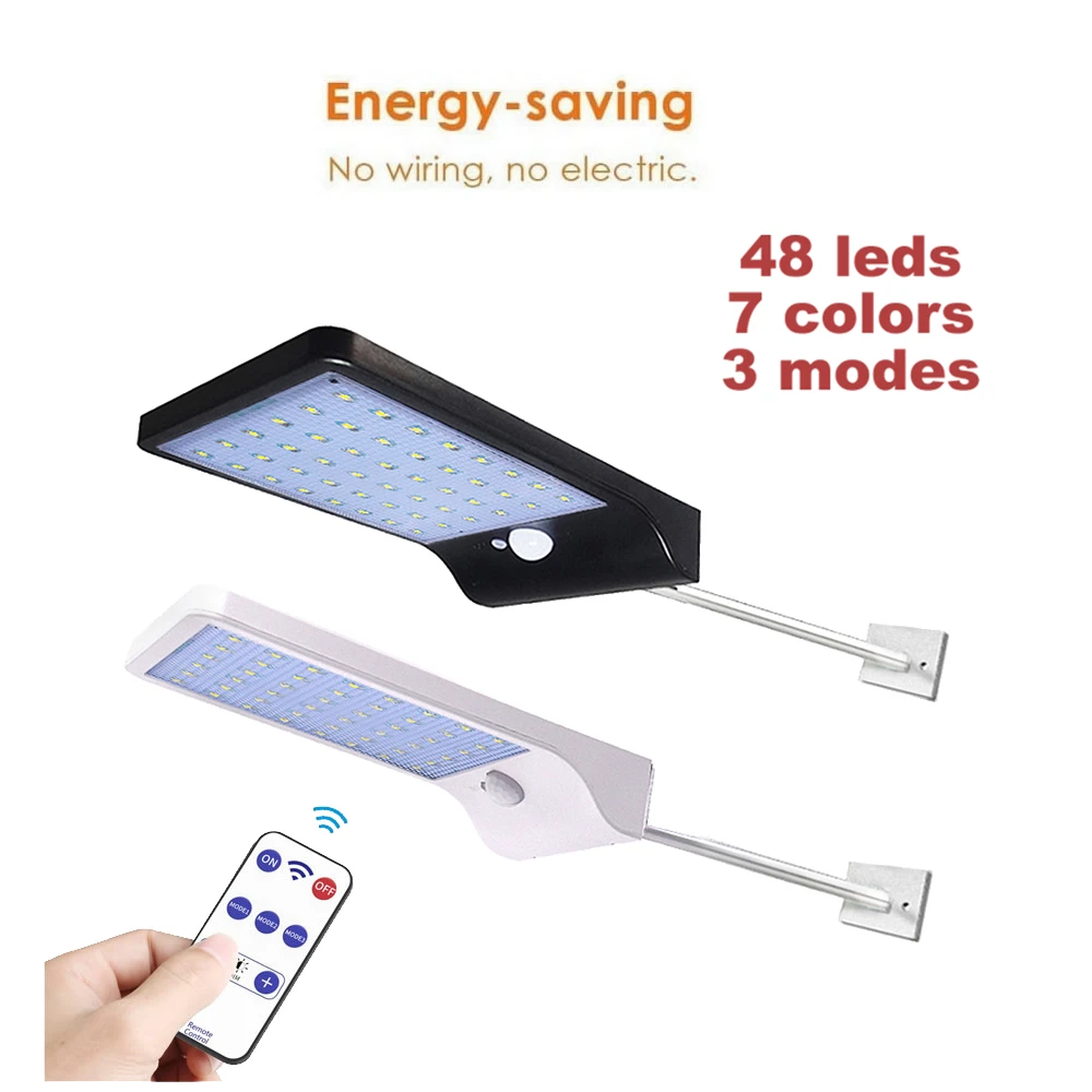 Waterproof Super Bright 48/36 LED Motion Sensor Solar Light With Mounting Pole Power Lamp spot flood For Outdoor Wall Yard road
Waterproof Super Bright 48/36 LED Motion Sensor Solar Light With Mounting Pole Power Lamp spot flood For Outdoor Wall Yard road