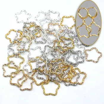 Star Clasps & Hooks for Jewelry Making 50/100pcs Embossing Open Jump Ring Pentagram Jewelry Clasp Beadwork Craft for Earring
Star Clasps & Hooks for Jewelry Making 50/100pcs Embossing Open Jump Ring Pentagram Jewelry Clasp Beadwork Craft for Earring