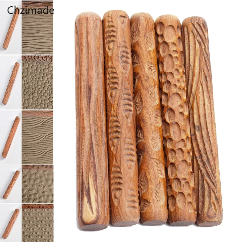 Lychee Life Pottery Clay Tools Wood Texture Rolling Pin Embossing Stick Bubble Fish Leaf Wave Pattern Ceramic Clay Tools
Lychee Life Pottery Clay Tools Wood Texture Rolling Pin Embossing Stick Bubble Fish Leaf Wave Pattern Ceramic Clay Tools