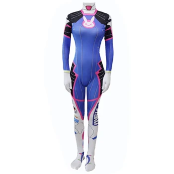 Overwatch Dva Cosplay Costume Dva Suit Anime Spandex Lycra Zentai Female Bodysuit Halloween Party Game D. va costumes
Overwatch Dva Cosplay Costume Dva Suit Anime Spandex Lycra Zentai Female Bodysuit Halloween Party Game D. va costumes