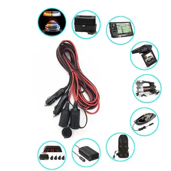 Car Cigarette Lighter Extension Cable 12V 24V Adapter 16AWG Plug Socket DC Power M2ED
Car Cigarette Lighter Extension Cable 12V 24V Adapter 16AWG Plug Socket DC Power M2ED