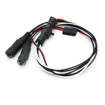 2Leds Angel Eyes LED Headlight Back Light 4.2V-6V Bright LED Light Headlight for 1:10 RC Truck Car Tamiya Car
2Leds Angel Eyes LED Headlight Back Light 4.2V-6V Bright LED Light Headlight for 1:10 RC Truck Car Tamiya Car