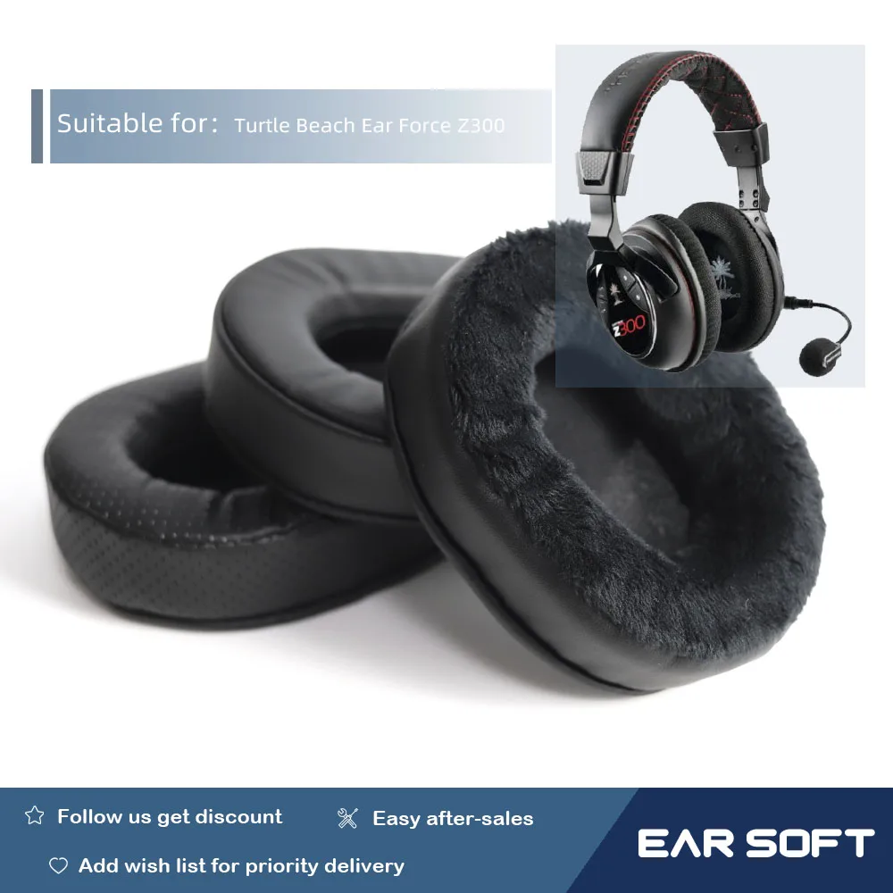 Earsoft Replacement Ear Pads Cushions for Turtle Beach Ear Force Z300 Headphones Earphones Earmuff Case Sleeve Accessories
Earsoft Replacement Ear Pads Cushions for Turtle Beach Ear Force Z300 Headphones Earphones Earmuff Case Sleeve Accessories