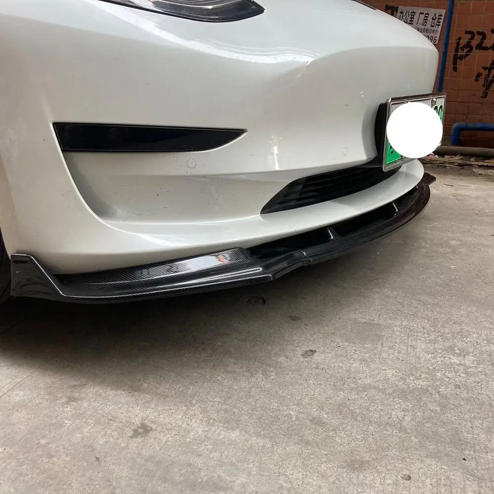 3 pcs Front skirt bumper Front lip protector for Tesla Model 3 Modification crash anti collision Automotive Collision Avoidance
3 pcs Front skirt bumper Front lip protector for Tesla Model 3 Modification crash anti collision Automotive Collision Avoidance