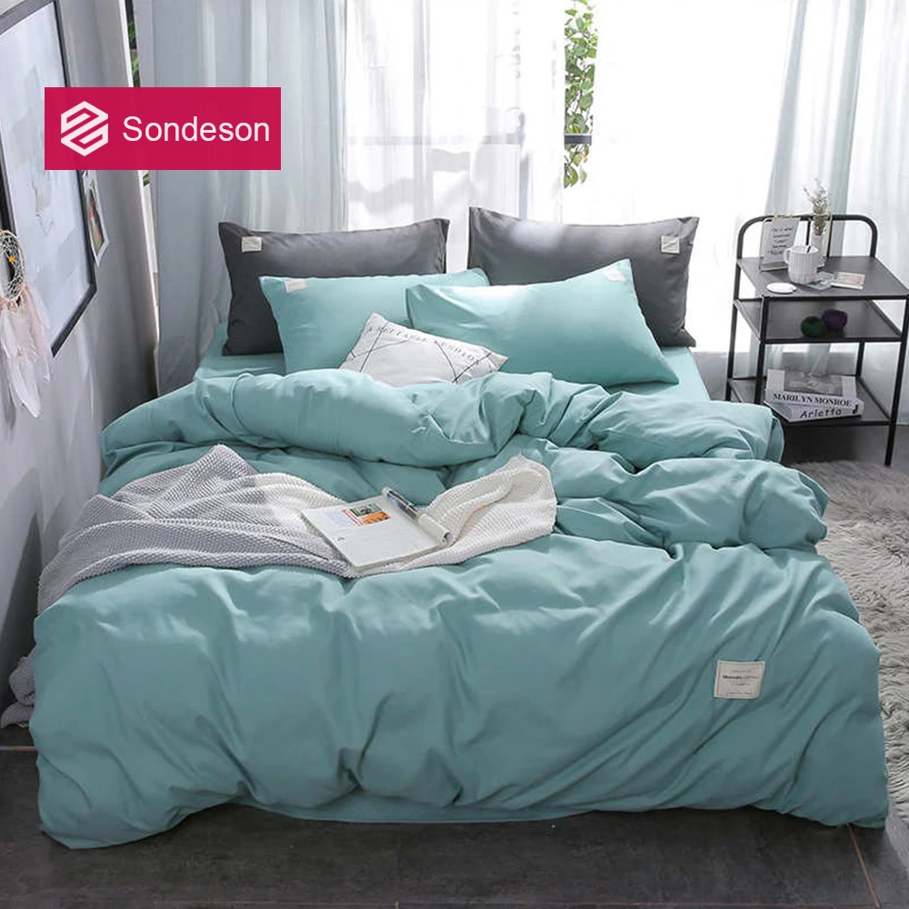 Sondeson Fashion Simple Style Bedding Set Soft Printed Duvet Cover Set Flat Sheet Double Queen King For Women Man Free Shipping
Sondeson Fashion Simple Style Bedding Set Soft Printed Duvet Cover Set Flat Sheet Double Queen King For Women Man Free Shipping