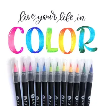 100Pcs Colors Dual Tip Brush Pens with Fineliners Colouring Watercolor Sketch Art Markers Drawing Set Supplies
100Pcs Colors Dual Tip Brush Pens with Fineliners Colouring Watercolor Sketch Art Markers Drawing Set Supplies