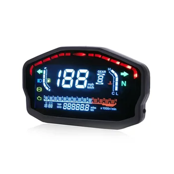 Motorcycle Odometer Speedometer Fuel Gauge 14000RPM Universal for 1,2,4 Cylinder LCD Motorcycle Instrument Speedometer BMW Honda
Motorcycle Odometer Speedometer Fuel Gauge 14000RPM Universal for 1,2,4 Cylinder LCD Motorcycle Instrument Speedometer BMW Honda