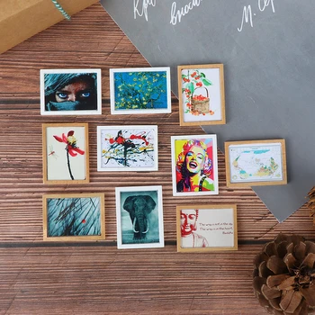 NEW 1/12 Dollhouse Resin Miniature Vintage Frame Mural Wall Painting for Dolls House Living Room Bedroom Furniture Decor Toys
NEW 1/12 Dollhouse Resin Miniature Vintage Frame Mural Wall Painting for Dolls House Living Room Bedroom Furniture Decor Toys