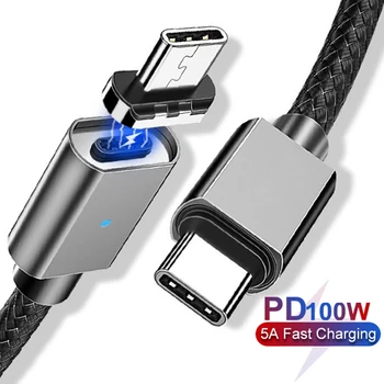 USB Magnetic Cable Type C to Type C PD Fast Charger Cable For MacBook Pro Huawei Matebook 100W 5A PD USB C Magnet Charging Cord
USB Magnetic Cable Type C to Type C PD Fast Charger Cable For MacBook Pro Huawei Matebook 100W 5A PD USB C Magnet Charging Cord