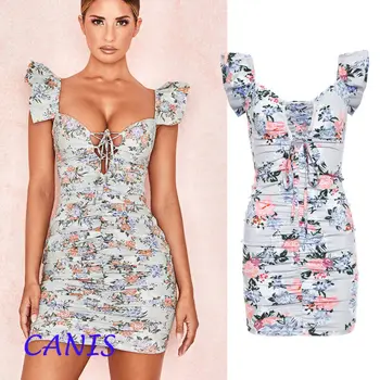 Women Dress Bandage Bodycon Evening Club Party Dress Sexy Sleeveless V neck Short Mini Dresses Summer
Women Dress Bandage Bodycon Evening Club Party Dress Sexy Sleeveless V neck Short Mini Dresses Summer