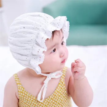 Newborn Girls Princess Lace Hat Infants Children Palace Style Soft Cotton Hats Adjustable Newborn Photography Props 0-18 Months
Newborn Girls Princess Lace Hat Infants Children Palace Style Soft Cotton Hats Adjustable Newborn Photography Props 0-18 Months