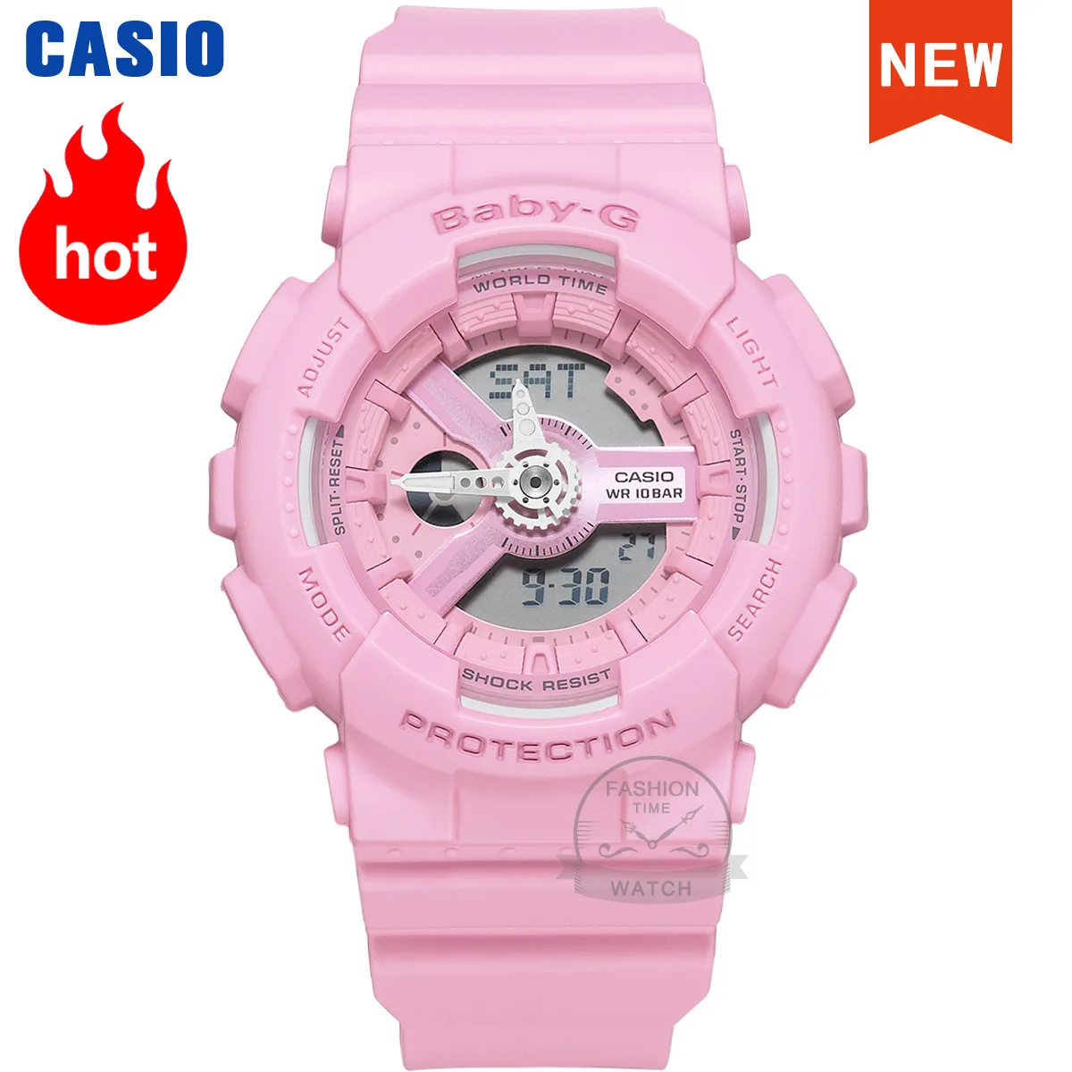 

Casio watch for women baby-g Cherry Blossom Pink Vibrant youth LED digital watch sport quartz watch часы мужские BA-110-4A1