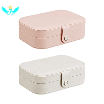1PC Style Fresh And Simple Girl Earrings Plate Jewelry Box Protable Leather Earrings Ring Multi-function Jewelry Storage Box TOB
1PC Style Fresh And Simple Girl Earrings Plate Jewelry Box Protable Leather Earrings Ring Multi-function Jewelry Storage Box TOB