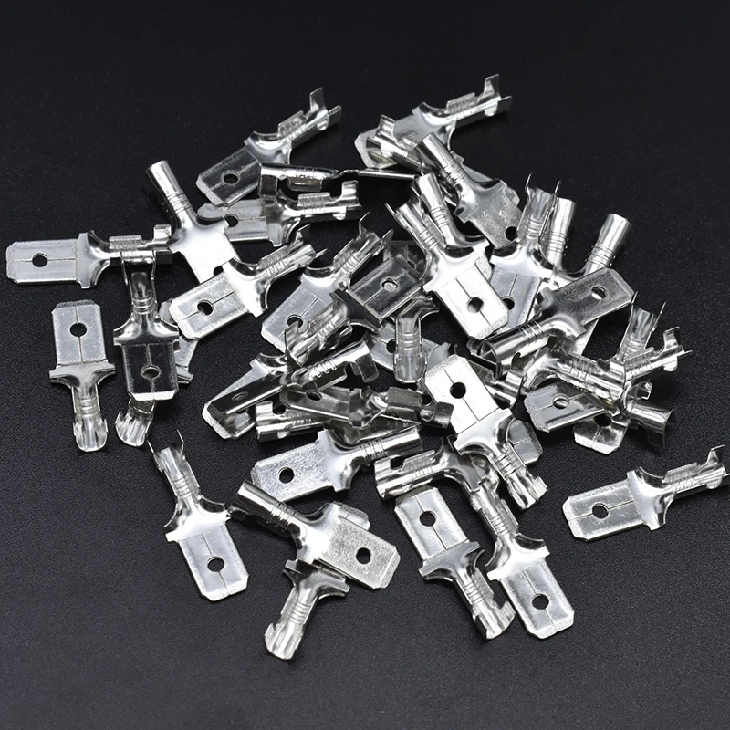 200pcs/Lot 2.8mm 4.8mm 6.3mm Female and Male Spade Faston Wire Terminal Set Electrical Terminator
200pcs/Lot 2.8mm 4.8mm 6.3mm Female and Male Spade Faston Wire Terminal Set Electrical Terminator
