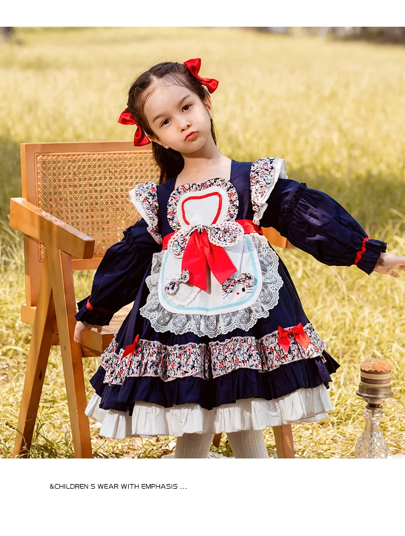 Girls Dresses For Kids 2022 Autumn Winter Dark Cute Bow Print Cartoon Patchwork Dress 2 3 4 5 6 Girl Vestidos Party Dress
Girls Dresses For Kids 2022 Autumn Winter Dark Cute Bow Print Cartoon Patchwork Dress 2 3 4 5 6 Girl Vestidos Party Dress