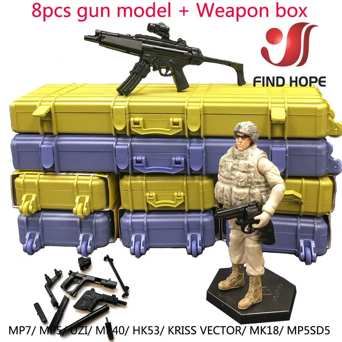 1/6 8Pcs Submachine Gun Model+Weapon BOX HK 53 MP5/7/40 VECTOR UZI MK18 Assemble Gun Model Puzzles Weapon For Action Figure
1/6 8Pcs Submachine Gun Model+Weapon BOX HK 53 MP5/7/40 VECTOR UZI MK18 Assemble Gun Model Puzzles Weapon For Action Figure