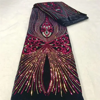 African Sequins Net Mesh Lace Fabric High Quality Lace Voile Lace French Tulle Lace Nigerian Velvet Lace Fabrics For Wedding
African Sequins Net Mesh Lace Fabric High Quality Lace Voile Lace French Tulle Lace Nigerian Velvet Lace Fabrics For Wedding