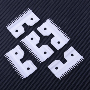 LETAOSK Ceramic 5pcs 4.4x2.5 cm 18 Teeth Cutters Blades Replacement Fit for A5 Series Pet Clipper
LETAOSK Ceramic 5pcs 4.4x2.5 cm 18 Teeth Cutters Blades Replacement Fit for A5 Series Pet Clipper