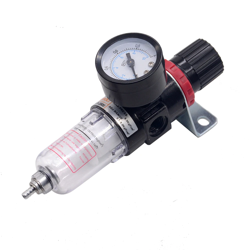 AFR2000 Pneumatic Filter Regulator Air Treatment Unit Pressure Switches Gauge AFR-2000
AFR2000 Pneumatic Filter Regulator Air Treatment Unit Pressure Switches Gauge AFR-2000