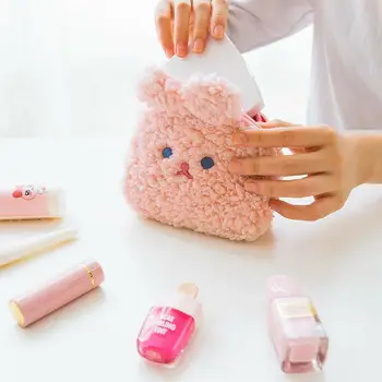 Cute cartoon women lady makeup bag portable mini makeup bag plush rabbit multi-function clutch
Cute cartoon women lady makeup bag portable mini makeup bag plush rabbit multi-function clutch