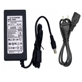 AC Power Adapter DC 12V 6A Output Power Supply Charger AC Plug Adapter For LED Strip PC 100-240V US/EU/UK Plug
AC Power Adapter DC 12V 6A Output Power Supply Charger AC Plug Adapter For LED Strip PC 100-240V US/EU/UK Plug
