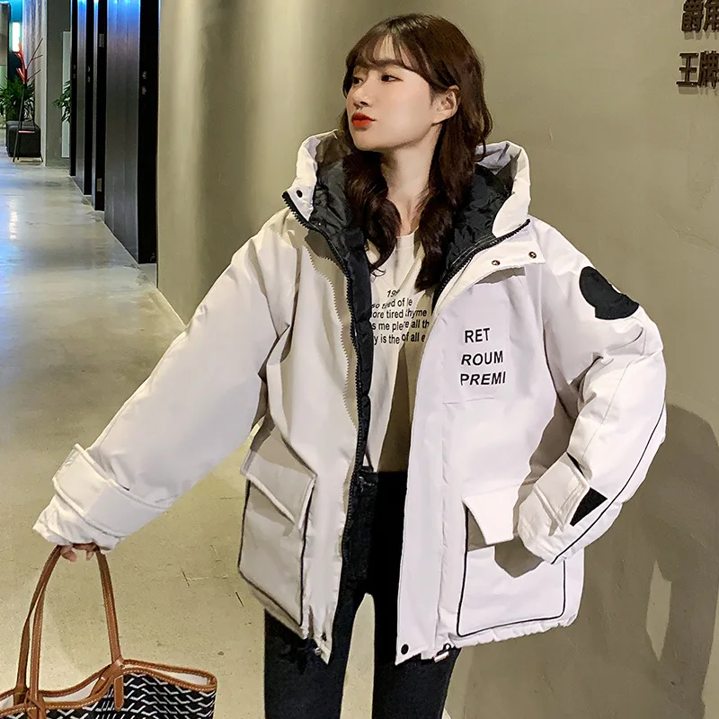 Photo Shoot Winter Workwear Cotton Coat Women's 2019 New Style Loose-Fit INS Cotton-padded Clothes Women's Fashion Korean-style
Photo Shoot Winter Workwear Cotton Coat Women's 2019 New Style Loose-Fit INS Cotton-padded Clothes Women's Fashion Korean-style