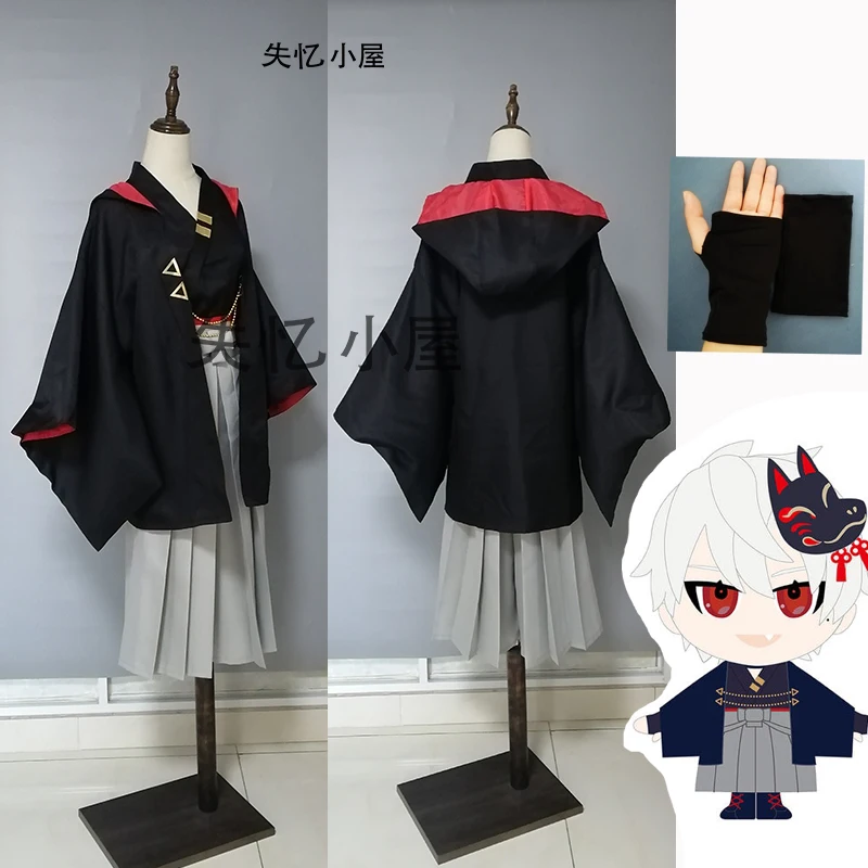 Anime VTuber Hololive Kuzuha Nijisanji Uniform Kimono Dress Suit Any Size Full Set Cosplay Costume Unisex Halloween FreeShipping
Anime VTuber Hololive Kuzuha Nijisanji Uniform Kimono Dress Suit Any Size Full Set Cosplay Costume Unisex Halloween FreeShipping