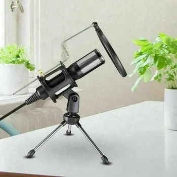 USB Condenser Microphone Tripod Stand For PC Chat Audio Recording Computer condenser microphone studio microphone mic micro
USB Condenser Microphone Tripod Stand For PC Chat Audio Recording Computer condenser microphone studio microphone mic micro