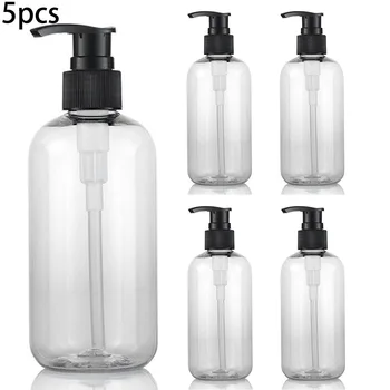 5x 250ml Plastic Bottle Washing Lotion Pump Dispenser Shower Gel Bottle Transparent Bottles Storage Water
5x 250ml Plastic Bottle Washing Lotion Pump Dispenser Shower Gel Bottle Transparent Bottles Storage Water