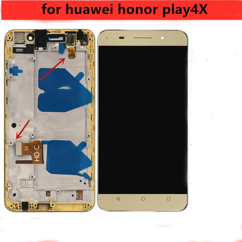 Original For Huawei Honor PLAY 4X 4x CHE-TL00H CHE2-ULOO LCD Display with frame+ Touch Screen Digitizer Assembly +tool
Original For Huawei Honor PLAY 4X 4x CHE-TL00H CHE2-ULOO LCD Display with frame+ Touch Screen Digitizer Assembly +tool