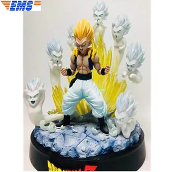 

12" Dragon Ball Z Statue Super Saiyan Bust Gotenks Full-Length Portrait Son Goten Torankusu GK Action Model Toy BOX 30CM Z2822