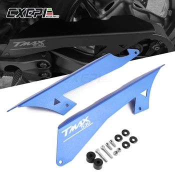 For YAMAHA TMAX530 TMAX 530 SX DX T-MAX 2017-2019 CNC Aluminium Motorcycle Accessories Chain Guard Chain Belt Cover Protector 
For YAMAHA TMAX530 TMAX 530 SX DX T-MAX 2017-2019 CNC Aluminium Motorcycle Accessories Chain Guard Chain Belt Cover Protector