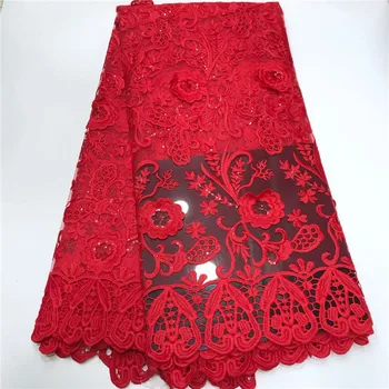 Beautiful Red Embroidery Tulle Lace With 3D Appliques French Net Fabric For Party Dress JNZ399 (5Yards/Lot) Many Color
Beautiful Red Embroidery Tulle Lace With 3D Appliques French Net Fabric For Party Dress JNZ399 (5Yards/Lot) Many Color