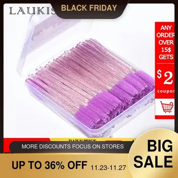 Eyelash Brushes with Storage Box 100pcs/case Disposable Mascara Wand Eyebrow Brush Applicator Spoolers Eyelashes Brushes
Eyelash Brushes with Storage Box 100pcs/case Disposable Mascara Wand Eyebrow Brush Applicator Spoolers Eyelashes Brushes