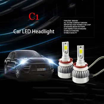 C1 car LED headlights bulb H3, 60W3000 LM lighting effect makes you unexpectedly, low price and high quality, impeccable
C1 car LED headlights bulb H3, 60W3000 LM lighting effect makes you unexpectedly, low price and high quality, impeccable