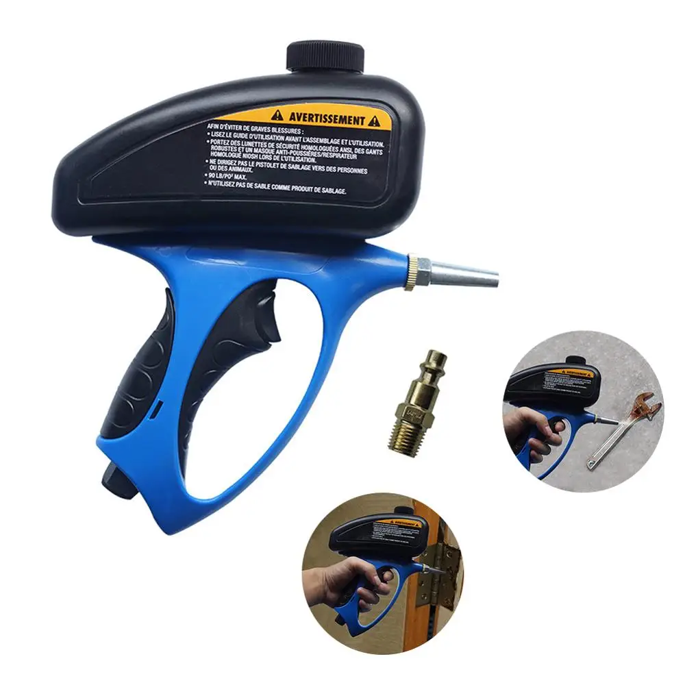 Sandblasting Machine Portable Sandblaster Pneumatic Sandblasting Kit Rust Blasting Machine with 2 Nozzles
Sandblasting Machine Portable Sandblaster Pneumatic Sandblasting Kit Rust Blasting Machine with 2 Nozzles