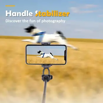 Single-axis Portable Phone Stabilizer Bracket Anti-Shake Head Self-Timer Tripod Rechargeable Lithium Battery Long Lasting
Single-axis Portable Phone Stabilizer Bracket Anti-Shake Head Self-Timer Tripod Rechargeable Lithium Battery Long Lasting