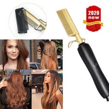 Hair Straightener Flat Irons Straightening Brush Hot Heating Comb Hair Straight Styler Corrugation Curling Iron Hair Curler Comb
Hair Straightener Flat Irons Straightening Brush Hot Heating Comb Hair Straight Styler Corrugation Curling Iron Hair Curler Comb