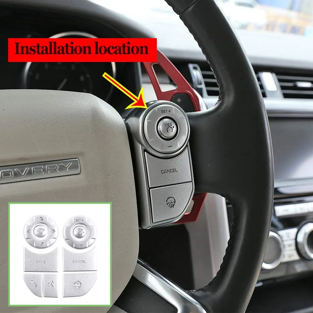 For Land Rover Discovery 5 Range Rover Sport Vogue Car Steering Wheel Button Patch Protection Patch Trim (With Heating)
For Land Rover Discovery 5 Range Rover Sport Vogue Car Steering Wheel Button Patch Protection Patch Trim (With Heating)