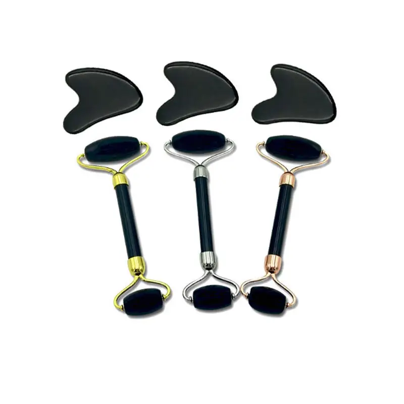 Jade Roller & Gua Sha Scraping Massage Tool for Facial Skin Care Anti-aging Facial Jade Stone Set Face Eye Neck Beauty Roller
Jade Roller & Gua Sha Scraping Massage Tool for Facial Skin Care Anti-aging Facial Jade Stone Set Face Eye Neck Beauty Roller