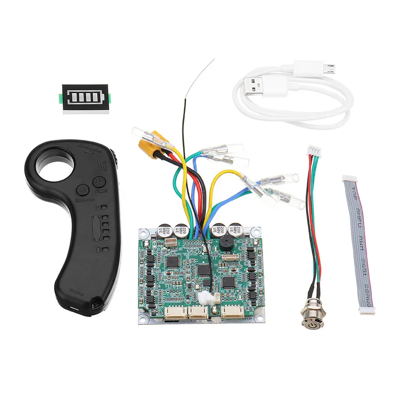 Upgraded 24V/36V Dual Motors Electric Four Wheel Skateboard Longboard Brushless Motor Control ESC Module + Remote Control
Upgraded 24V/36V Dual Motors Electric Four Wheel Skateboard Longboard Brushless Motor Control ESC Module + Remote Control