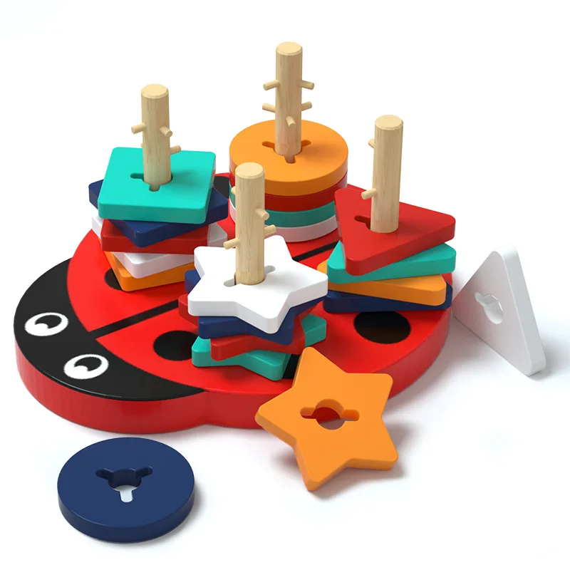 DIY Wooden Building Blocks Montessori Geometric Shape Pairing Board Model Set Early Educational Toys For Children Kids
DIY Wooden Building Blocks Montessori Geometric Shape Pairing Board Model Set Early Educational Toys For Children Kids