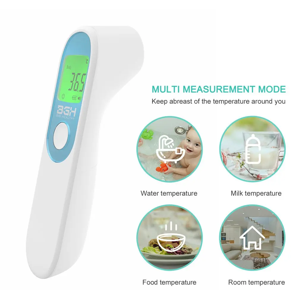 Non Contact Infrared Forehead Temperaturer Accurate Reading Temperature Measurement Ear Temperaturer
Non Contact Infrared Forehead Temperaturer Accurate Reading Temperature Measurement Ear Temperaturer