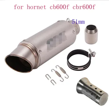 Universal motorcycle exhaust pipe gp project exhaust pipe muffler with db killer escape moto for HORNET CB600F CB 600 CBR600F
Universal motorcycle exhaust pipe gp project exhaust pipe muffler with db killer escape moto for HORNET CB600F CB 600 CBR600F