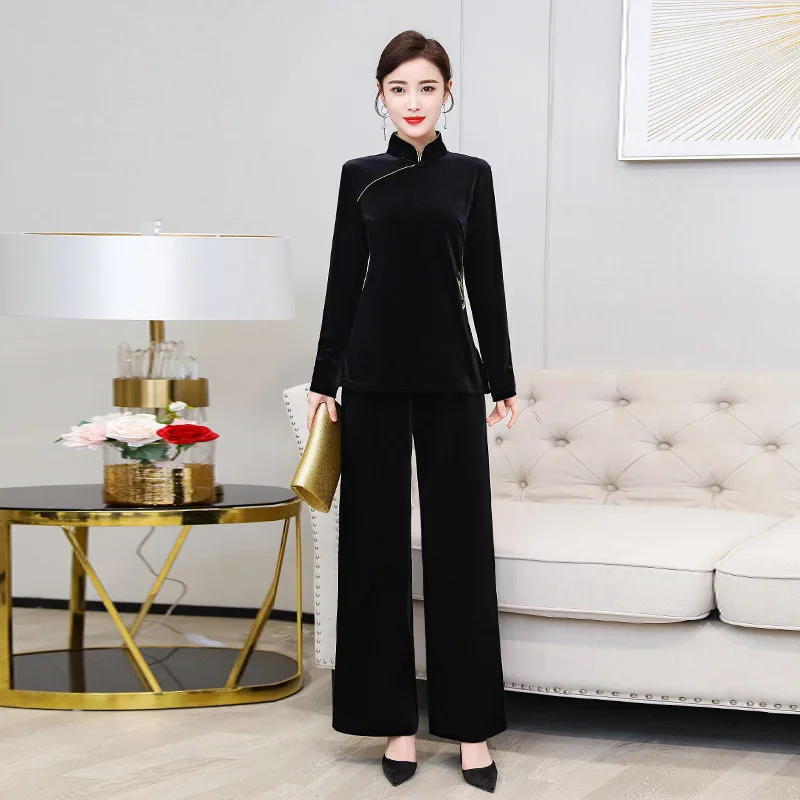2020 Spring New Style Embroidered Long Sleeve Elegant Women's Tea Service Chinese-style Loose-Fit Small Stand Collar Fashion Lei
2020 Spring New Style Embroidered Long Sleeve Elegant Women's Tea Service Chinese-style Loose-Fit Small Stand Collar Fashion Lei