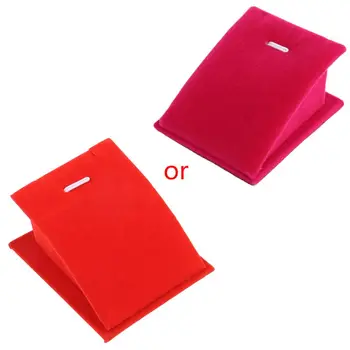 Velvet Pendant Necklace Chain Jewelry Display Stand Holder Organizer Show Rack X7JB
Velvet Pendant Necklace Chain Jewelry Display Stand Holder Organizer Show Rack X7JB