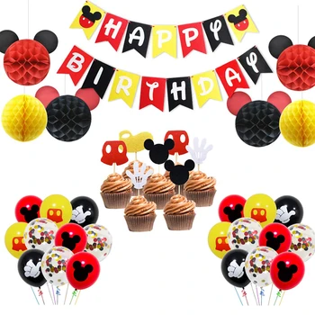 Mickey Theme 1st Birthday baby shower Decorations Boys Girls First Birthday Party Paper Tassel Balloons Party Supplies
Mickey Theme 1st Birthday baby shower Decorations Boys Girls First Birthday Party Paper Tassel Balloons Party Supplies