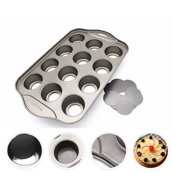 12 Cup Carbon Square Cake Mold DIY Removable Cupcake Muffin Oven Form For Baking Decorating Bakeware Tool
12 Cup Carbon Square Cake Mold DIY Removable Cupcake Muffin Oven Form For Baking Decorating Bakeware Tool
