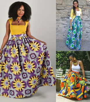 2020 Women African Long Skirt Elastic Autumn Summer Maxi Beach Skirt Floral Print High Waist Pleated Floor Length Skirts Womens
2020 Women African Long Skirt Elastic Autumn Summer Maxi Beach Skirt Floral Print High Waist Pleated Floor Length Skirts Womens